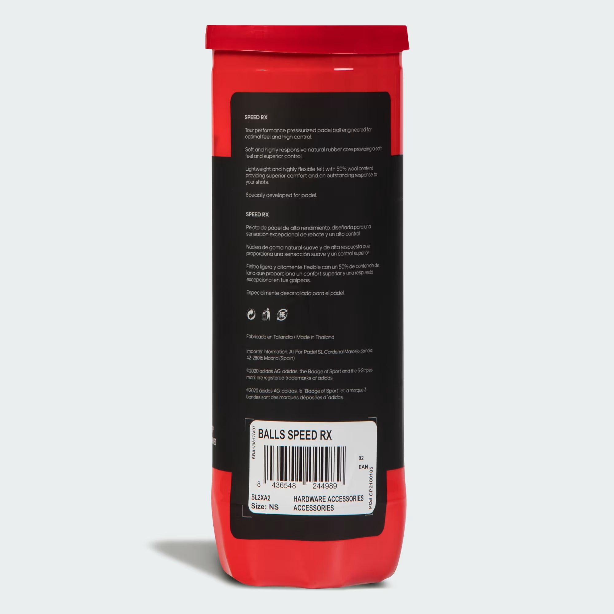 Balles Speed Rx