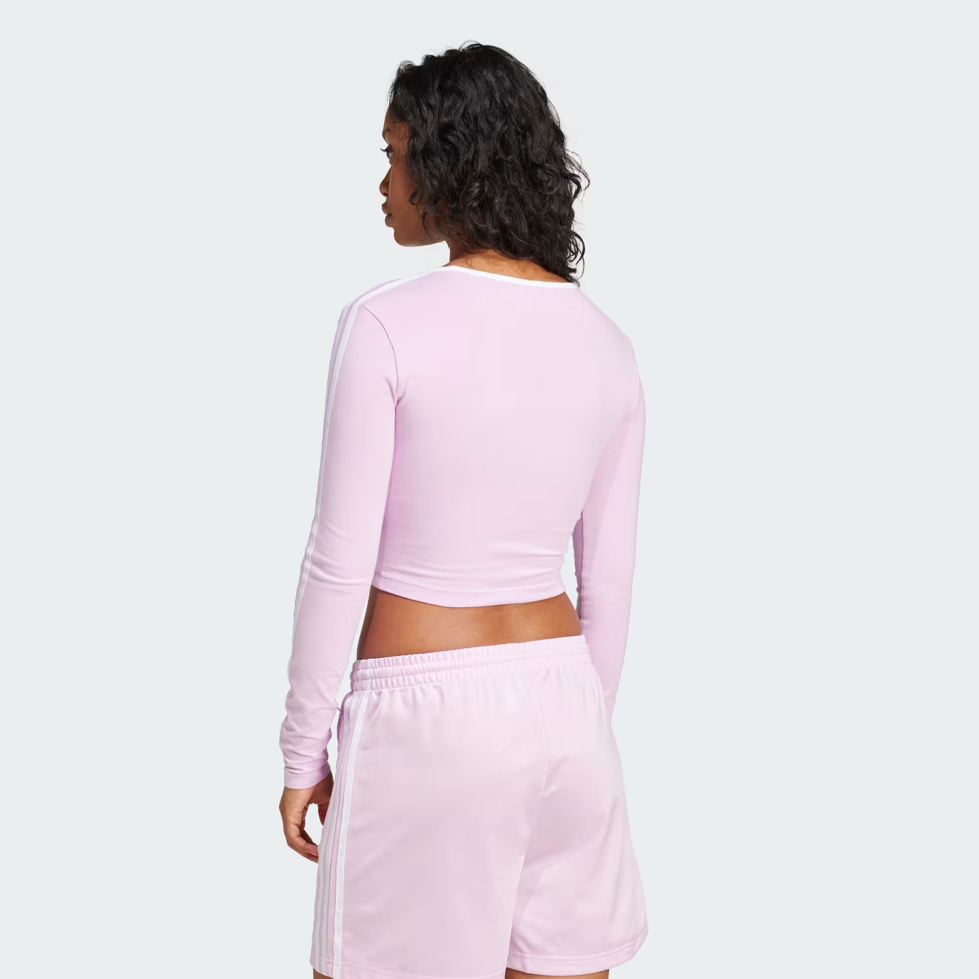 Tee Shirt Crop Manches Longues Femme Originals