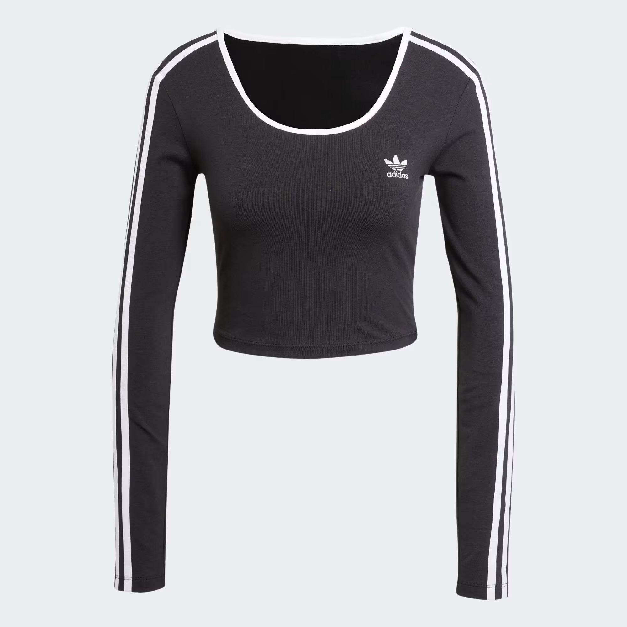 Tee Shirt Crop Manches Longues Femme Originals