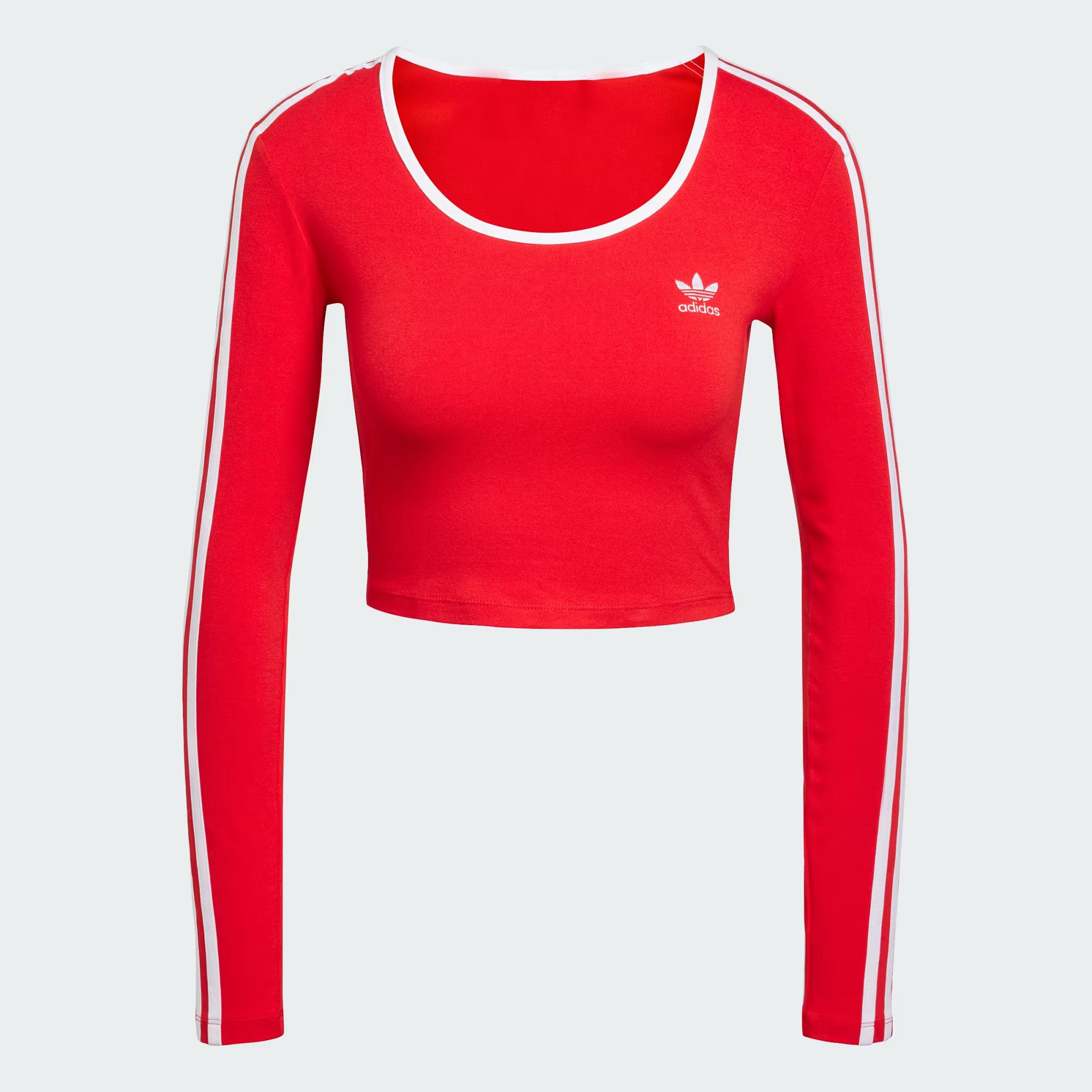Tee Shirt Crop Manches Longues Femme Originals